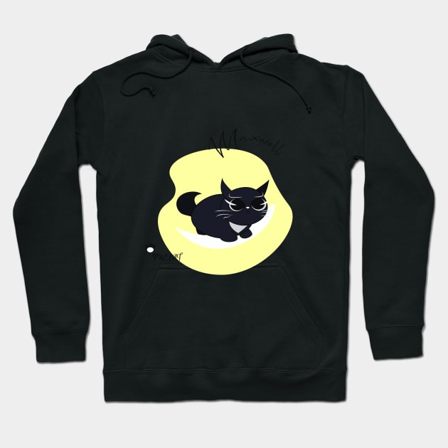 Maxwell the cat meme anime version Hoodie by ZOOLAB